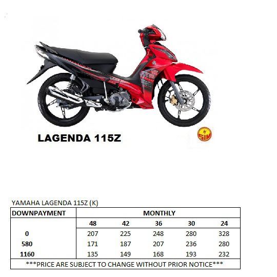Yamaha Lagenda 115Z (Kick)
