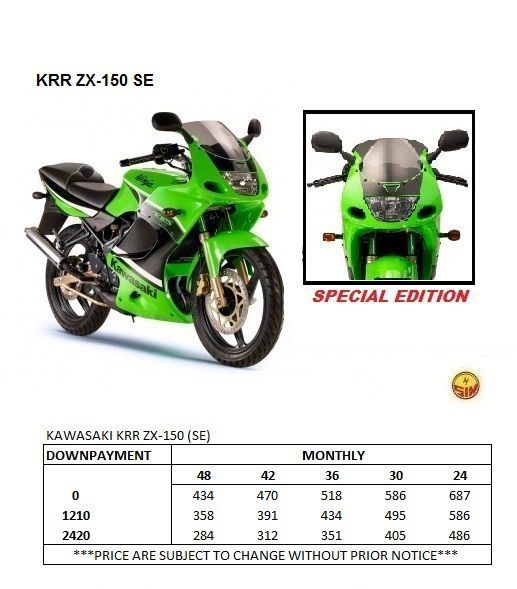 Kawasaki KRR ZX 150 SE