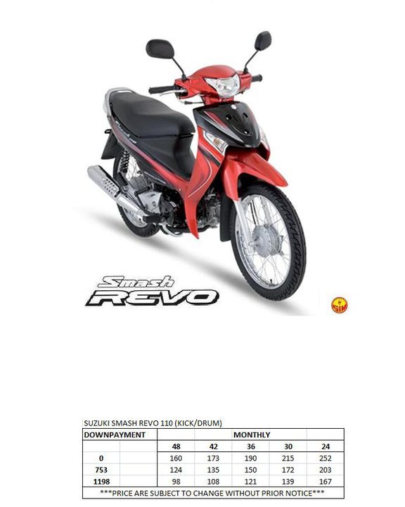 Suzuki Smash Revo 110 (Kick Drum)