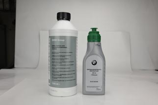 Coolant   Rear Axle Oil
