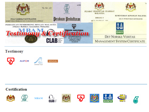 Certification