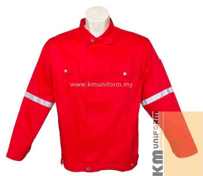 KM Work Jacket C T 61203 RED