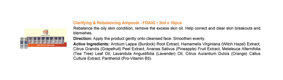 Clarifying & Rebalancing Ampoule