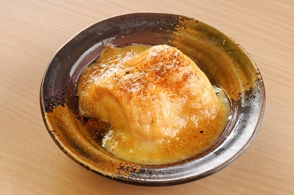 salmon white sauce sushi