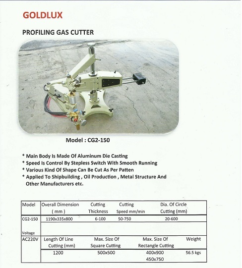 Profiling Gas Cutter