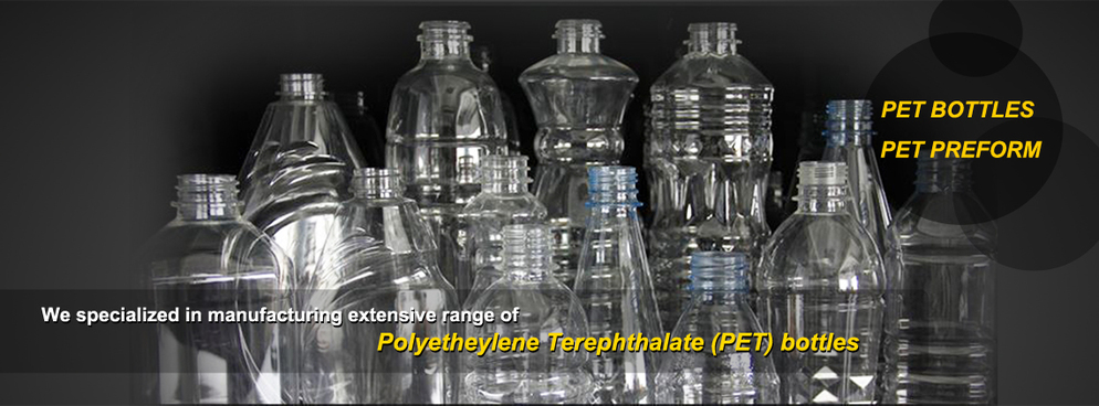We specialized in manufacturing extensive range of                                                    Polyetheylene Terephthalate (PET) bottles 
