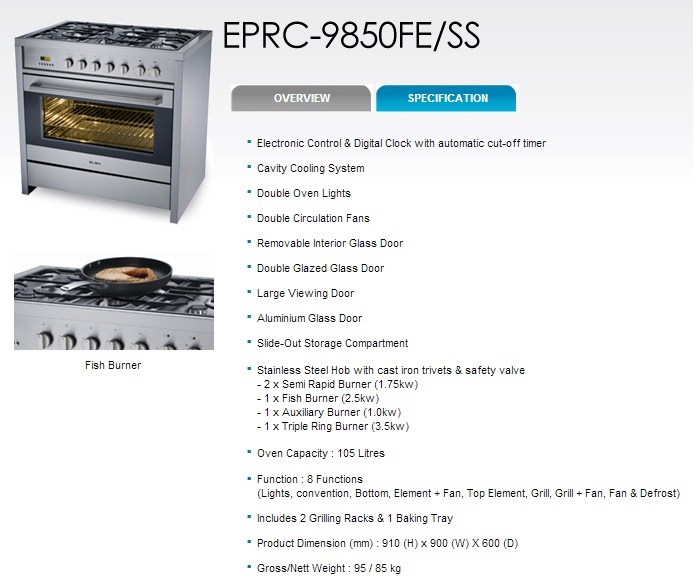 eprc 9850fe ss