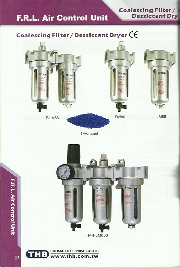 Coalessing Filter/Dessiccant Dryer