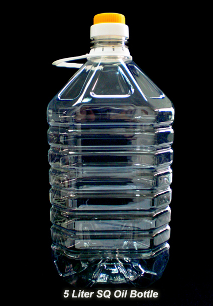 5 Liter Sq Oil Bottle