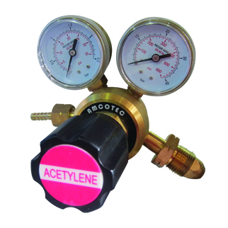 Acetylene Regulator with Flowmeter