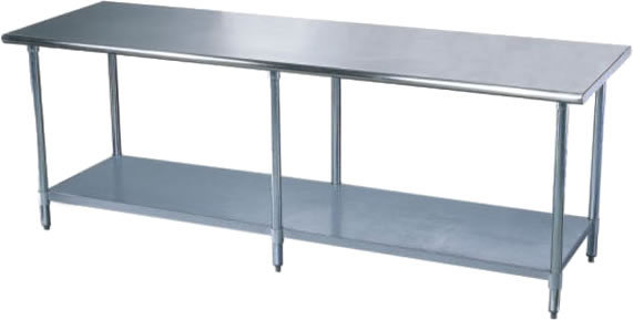 S S WORKTABLE 1TIER UNDERSHELF 72