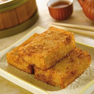 Deep Fried Turnip Cake