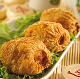 Fried Crab Date Balls