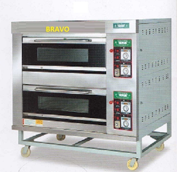 BRAVO GAS BAKING OVEN 2D4T