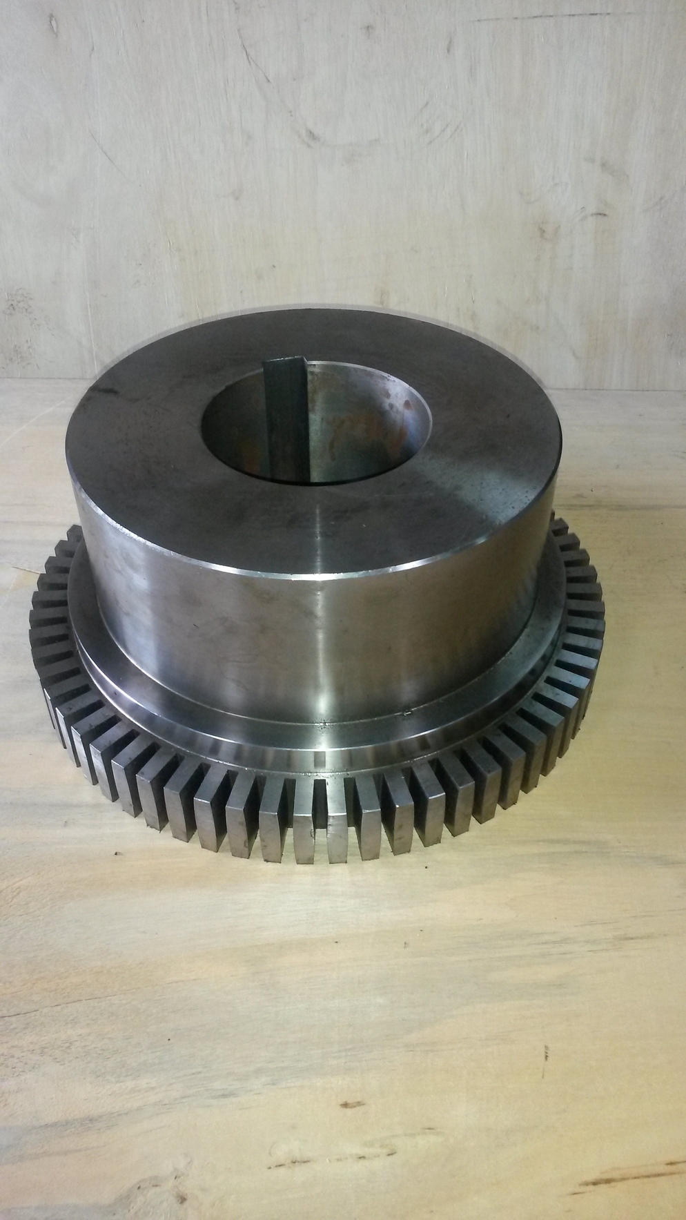 To machining gear ID (Size: Dia. 20") (President Engineering Sdn. Bhd.)