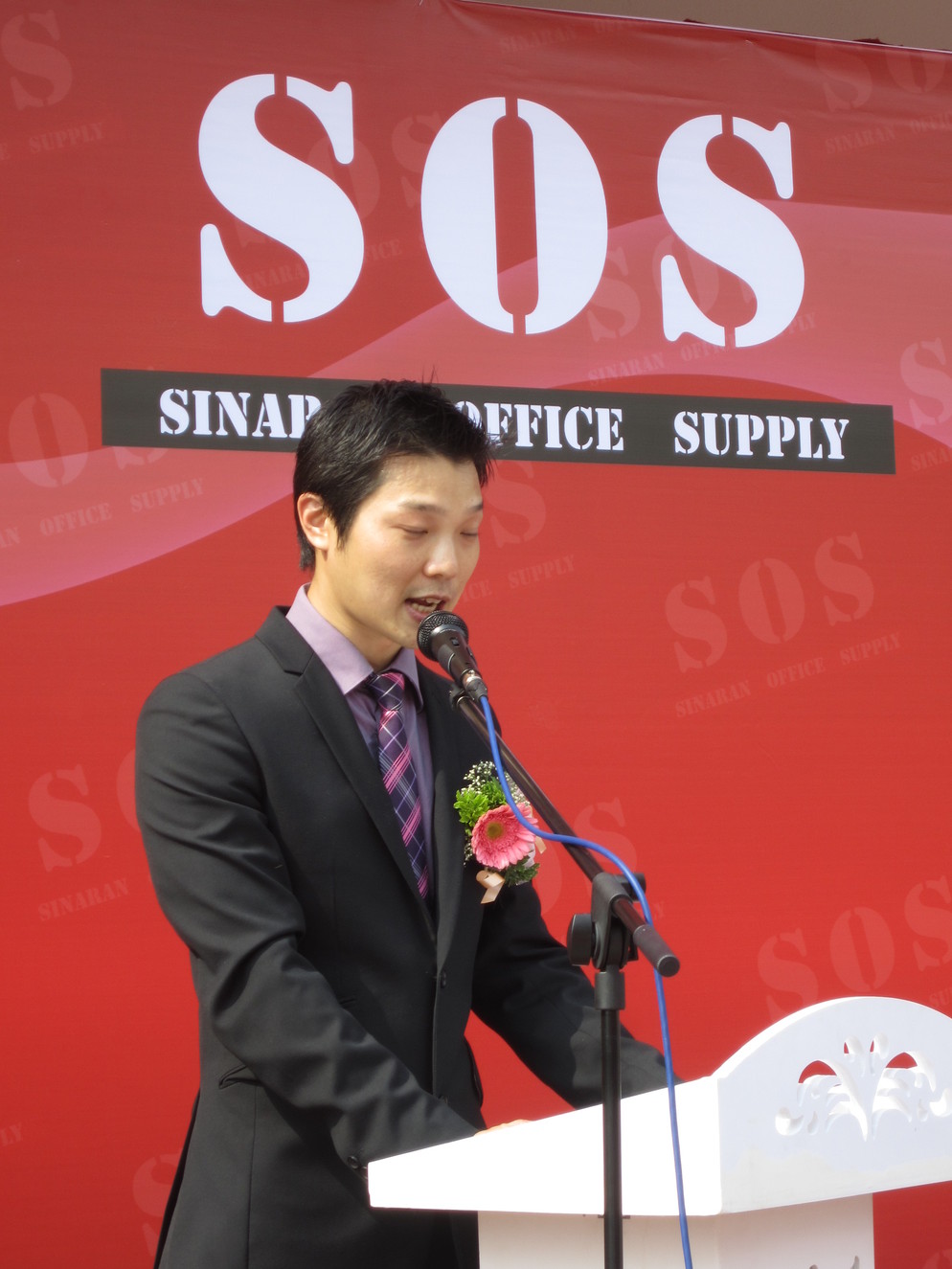 Managing Director Edwin Moo