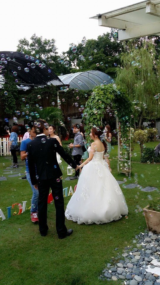 Bubbles surrounding..