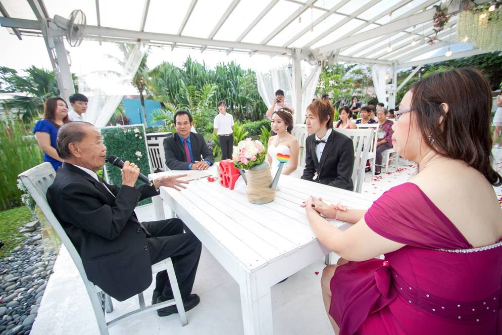 Marriage is a combination of the two families..