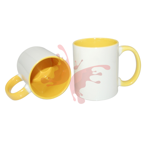 Colour Mug (Yellow) 11oz