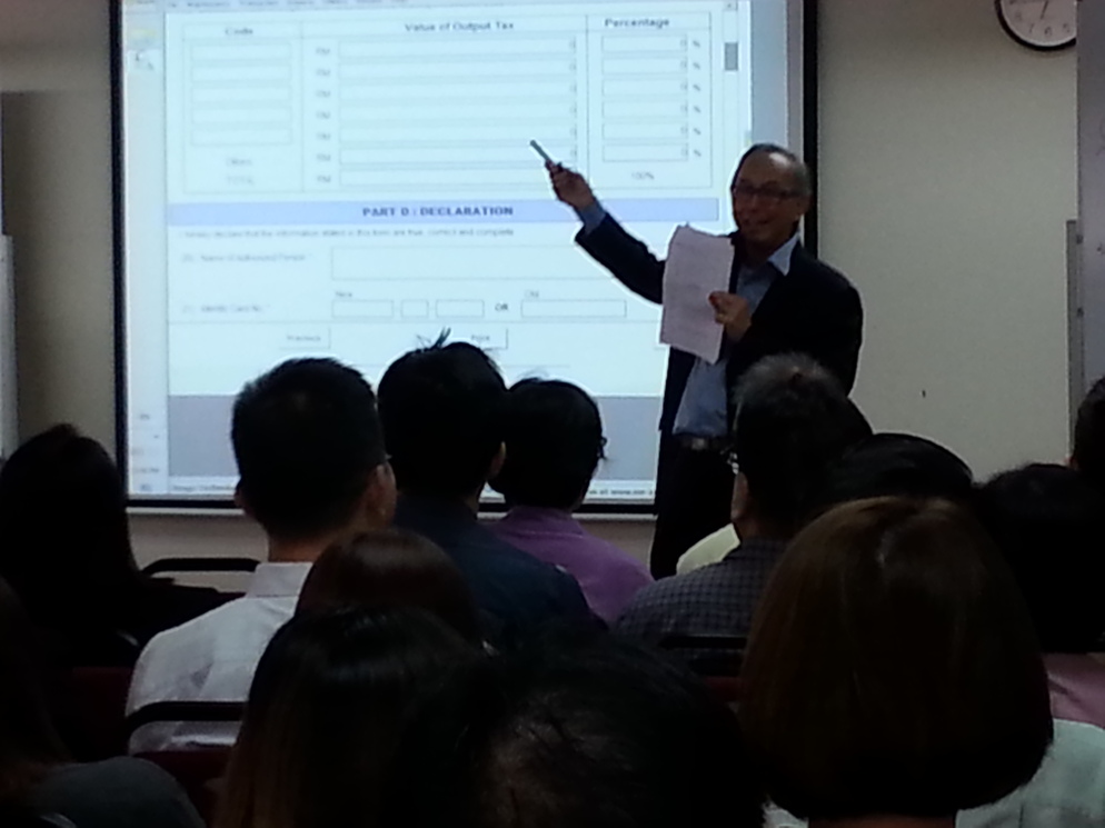 GST Preview by Mr K.Y. Leu