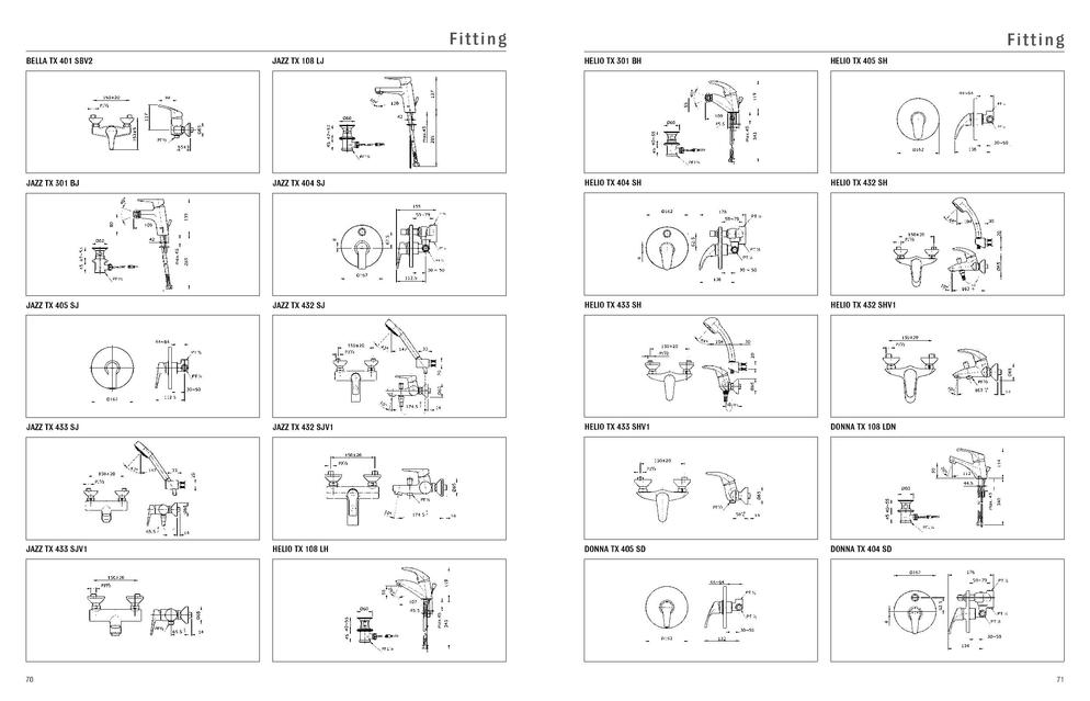 TOTO Technical Catalogue page 037