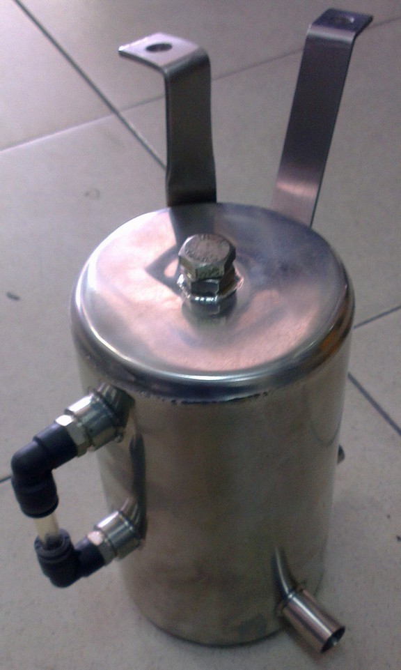 Stainless Steel Oil Catch Tank