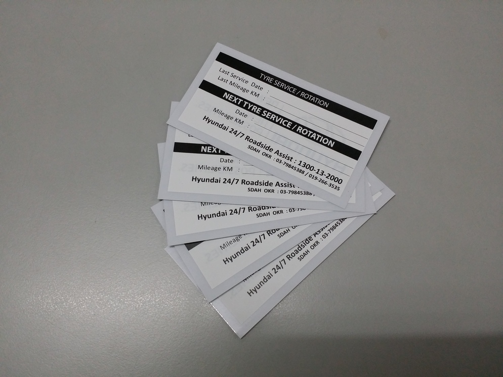 service car sticker