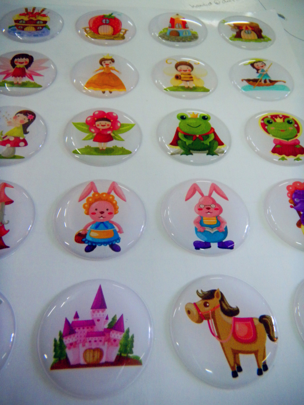 Epoxy sticker
