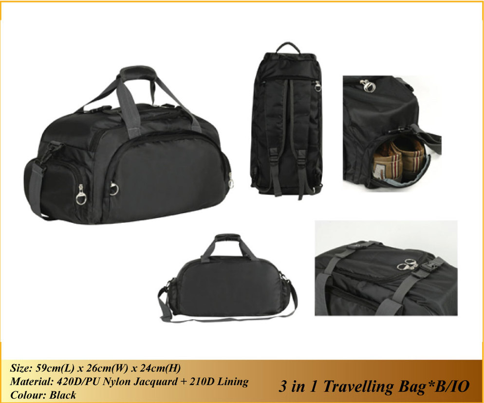 3 in 1 Travelling bag