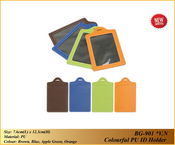 Colourful PU ID Holder