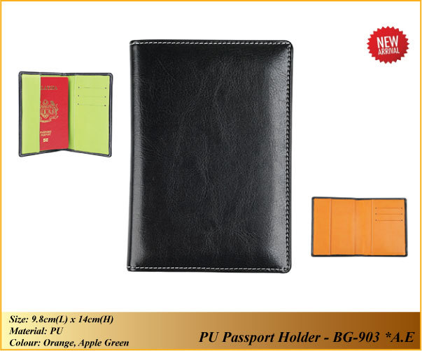 PU Passport Holder