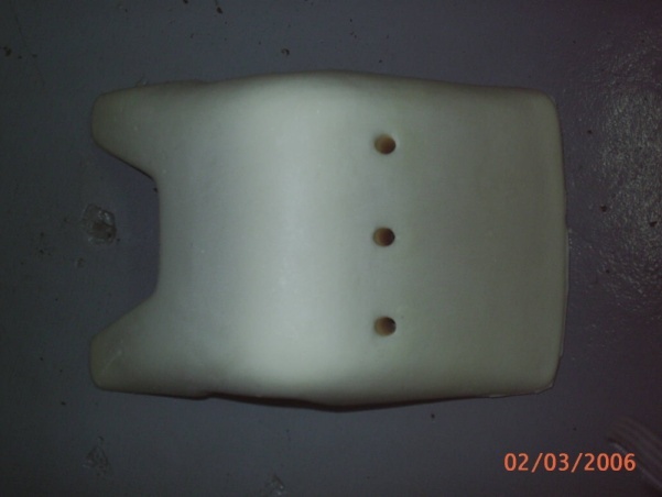 Baby foam chest pad                         