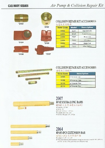 Air Pump   Collision Repair Kit