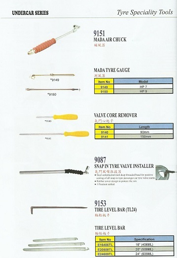 Tyre Speciality Tools