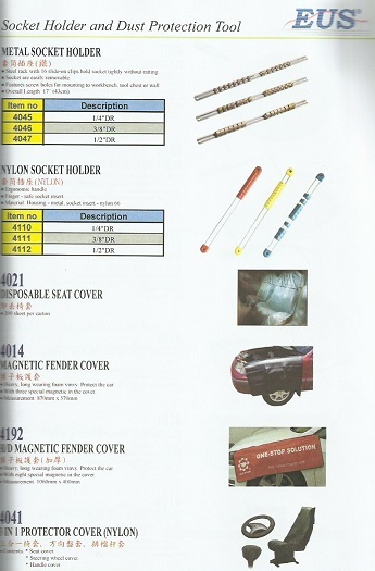 Socket Holder and Dust Protection Tool