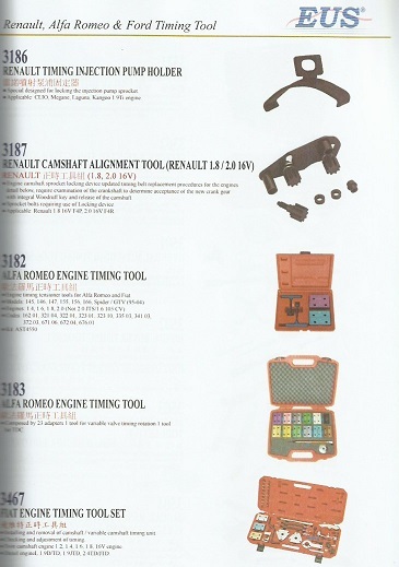 Renault Alfa Romeo   Ford Timing Tool