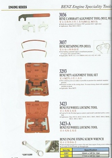 BENZ Engine Speciality Tools