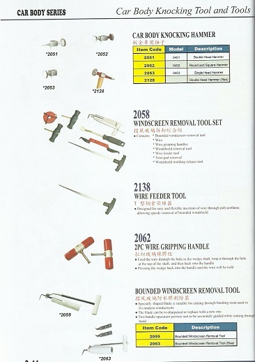 Car Body Knocking Tool and Tools