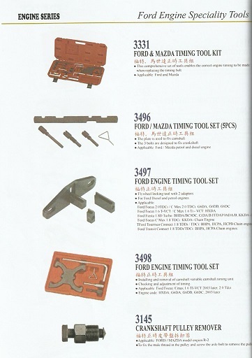 Ford Engine Speciality Tools