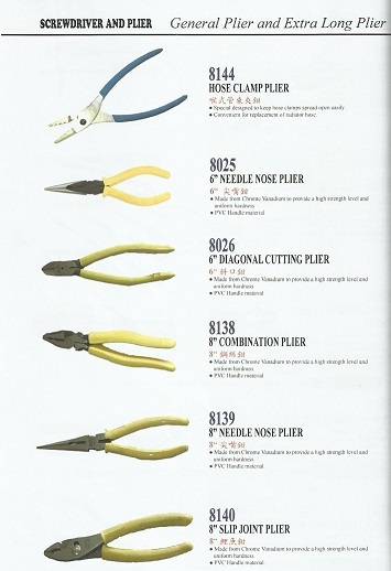 General Plier and Extra Long Plier