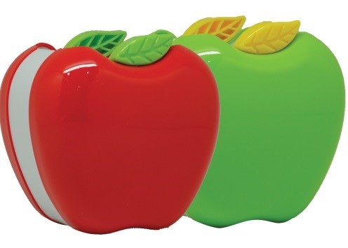 DES1401 Apple shaped Plastic Pen Holder