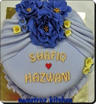 Fondant Wedding Cake