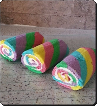 Rainbow Swiss Roll