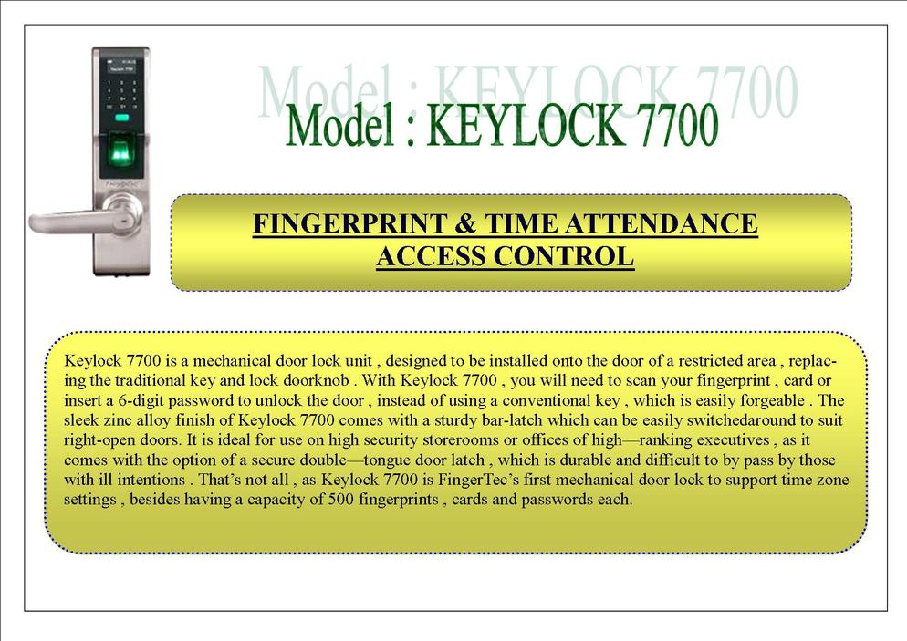 keylock 7700