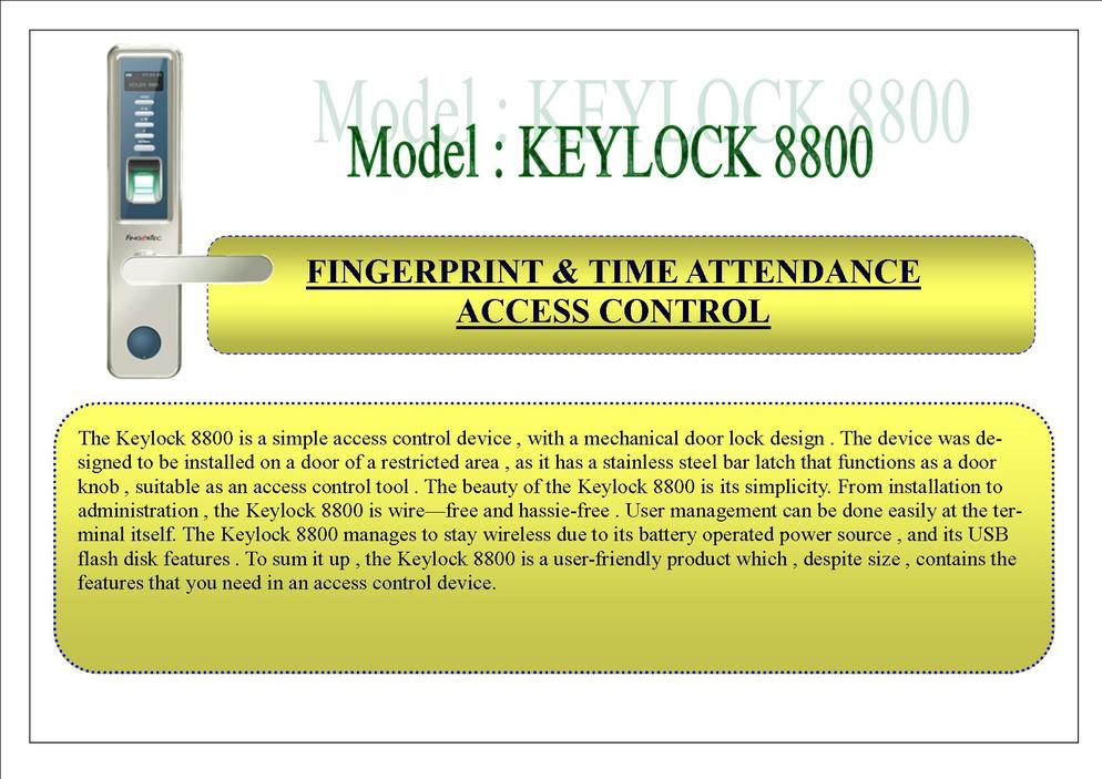 keylock 8800