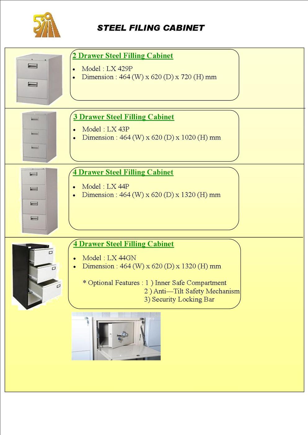 Steel Filing Cabinet