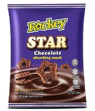 Rocket Chocolate Star Abortbing Snack