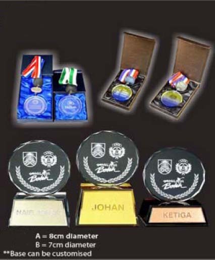 AWI1411 Crystal Award   Medals