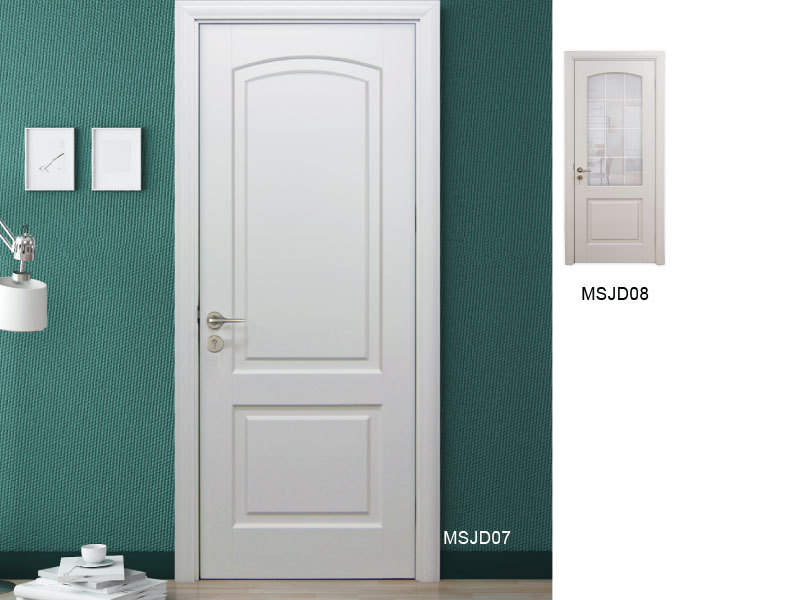 Oppein Wood door MSJD07 Euro wind