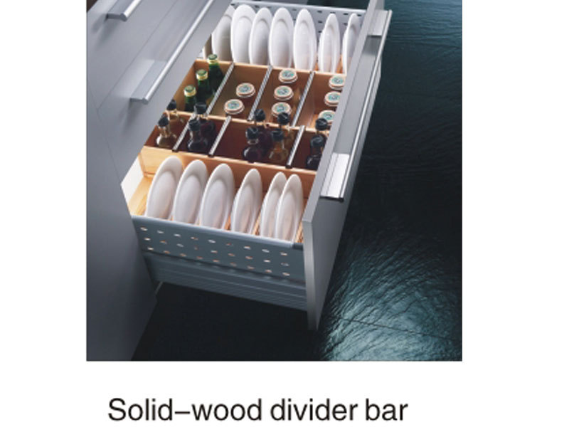 Drawer Solid wood divider bar